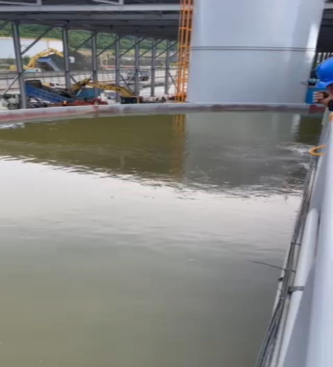 廢水處理污泥濃縮池